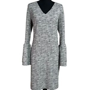 Banana Republic Gray Midi Dress